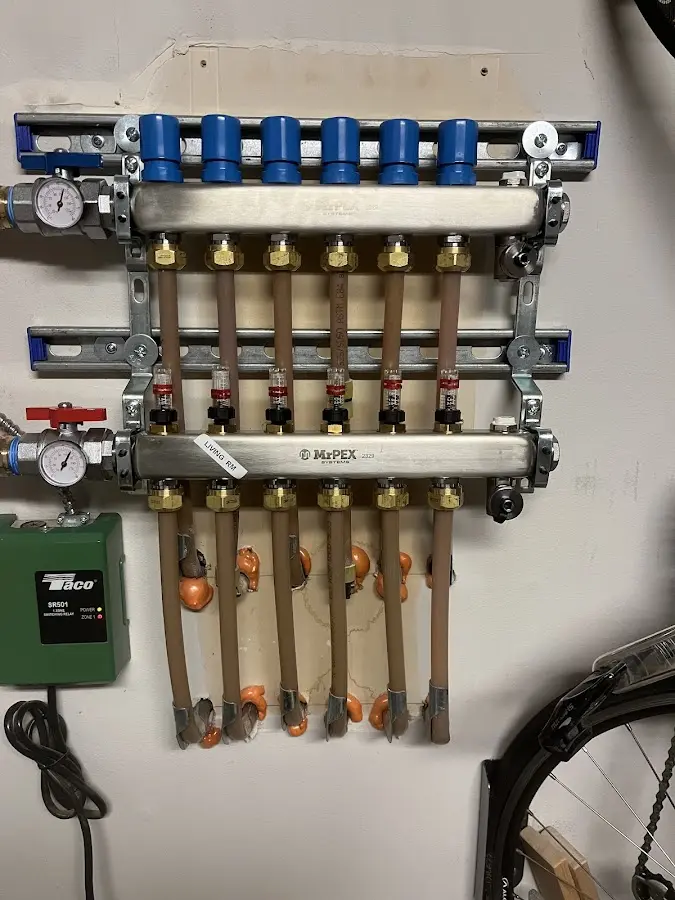 Plumber performing Leak Detection at a residential property in Chattanooga